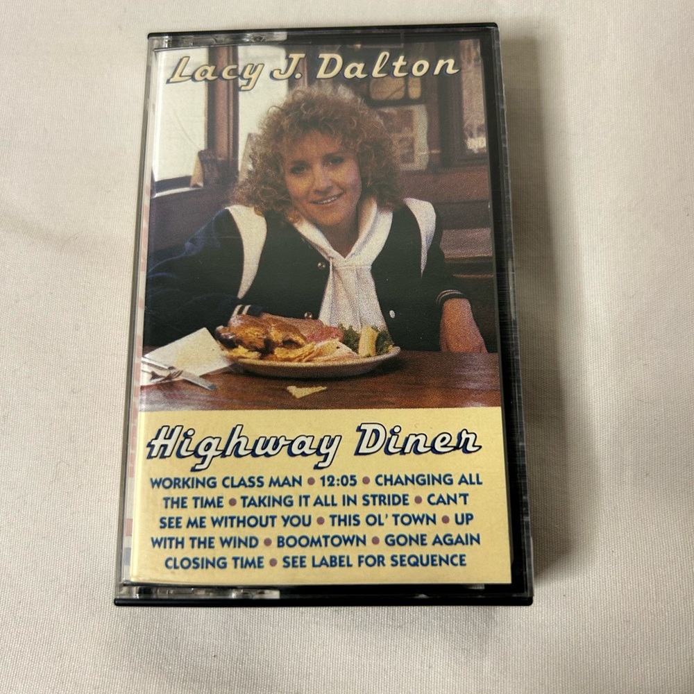 Lacy J Dalton Highway Diner 1986 Cassette Tape